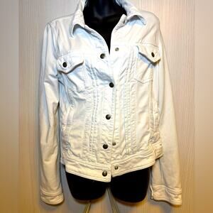 Sanctuary Jean jacket white stretchy!